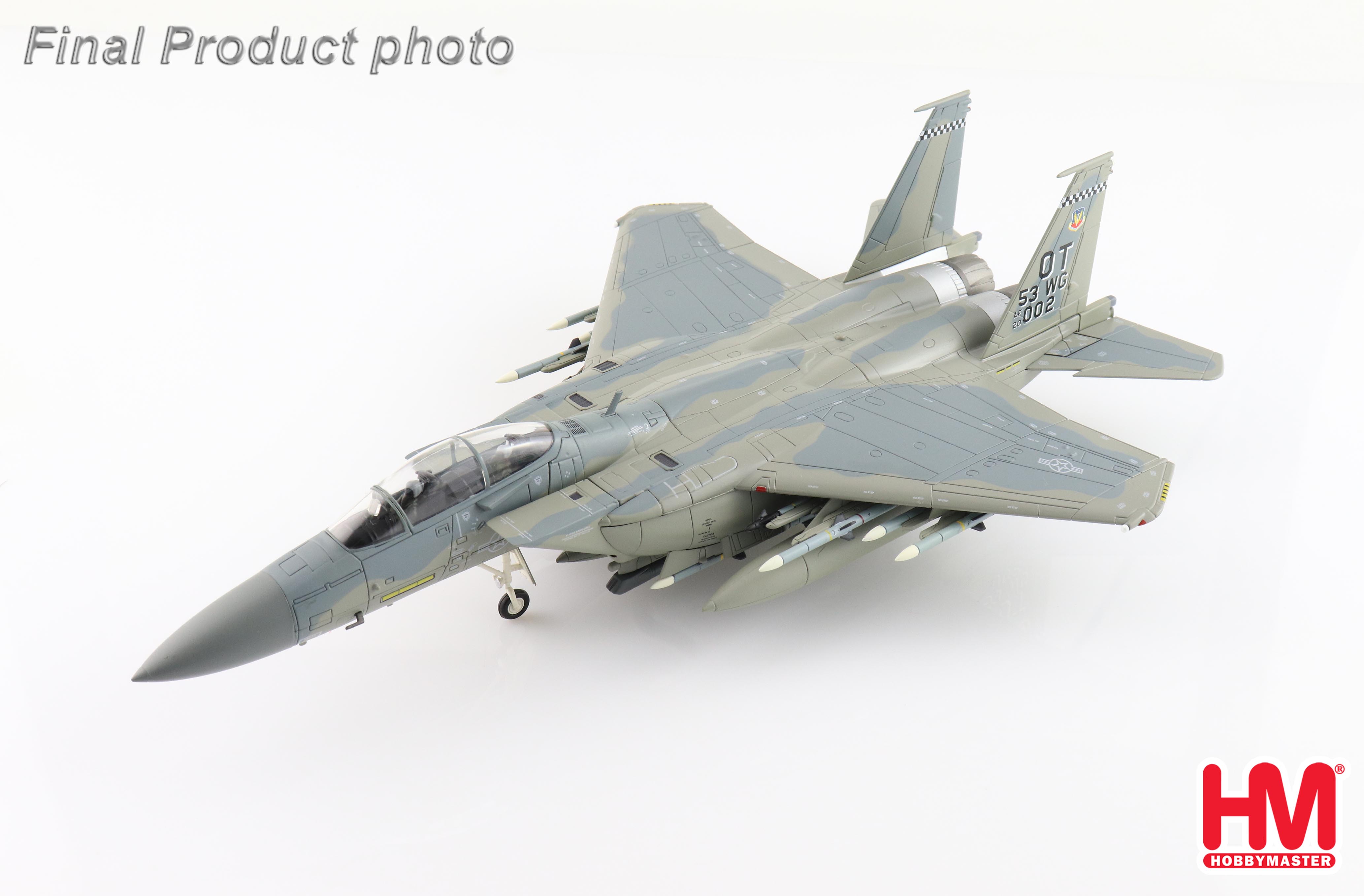 F-15EX Eagle II 20-0002, 53 WG, USAF, 2002 (with 8 x AIM-120)